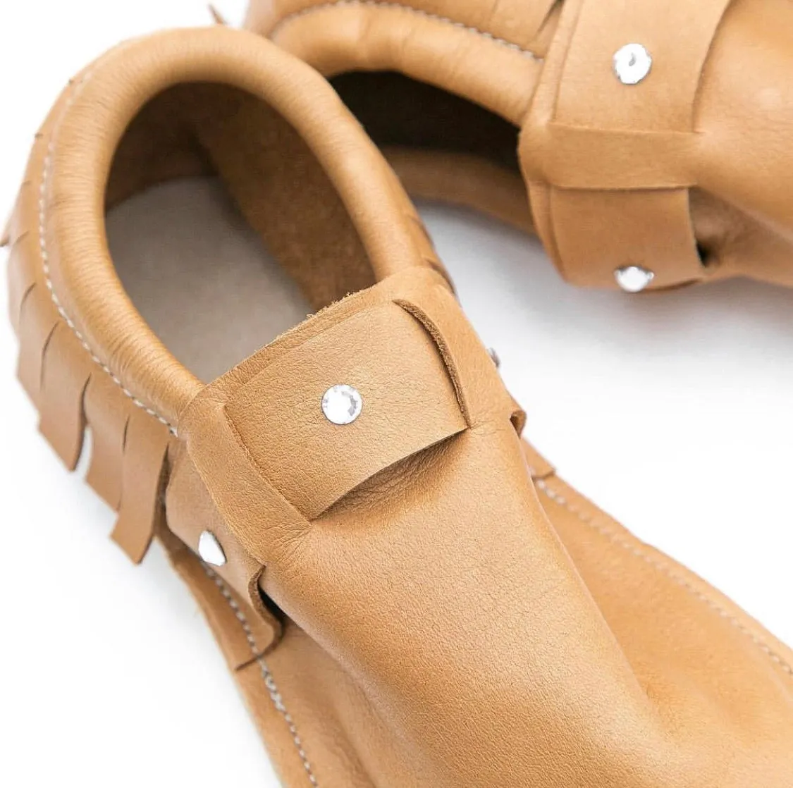 Adult Moccasin - Studded Strap