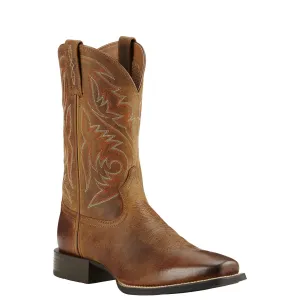 Ariat Mens Sport Herdsman Powder Brown Boots