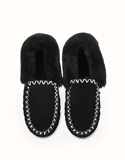 AUSTRALIAN SHEPHERD® mens Popo Moccasins Big Size