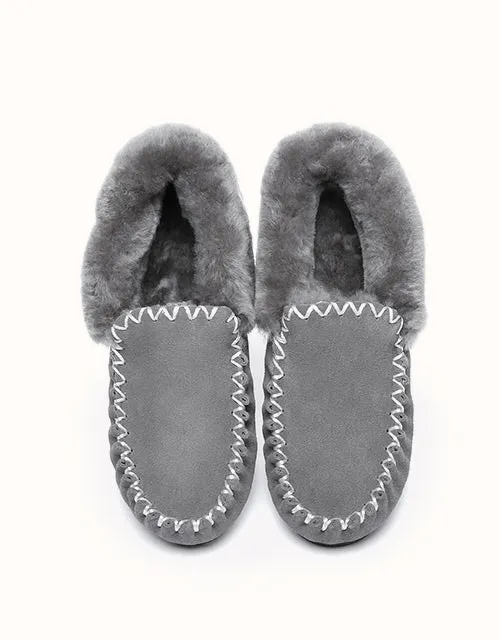 AUSTRALIAN SHEPHERD® mens Popo Moccasins Big Size