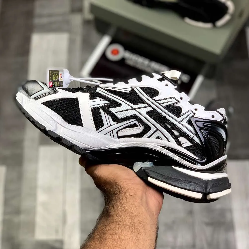 Ballenciiaga Runner (Black White)Top Premium Batch