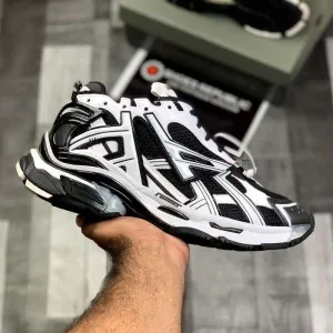 Ballenciiaga Runner (Black White)Top Premium Batch