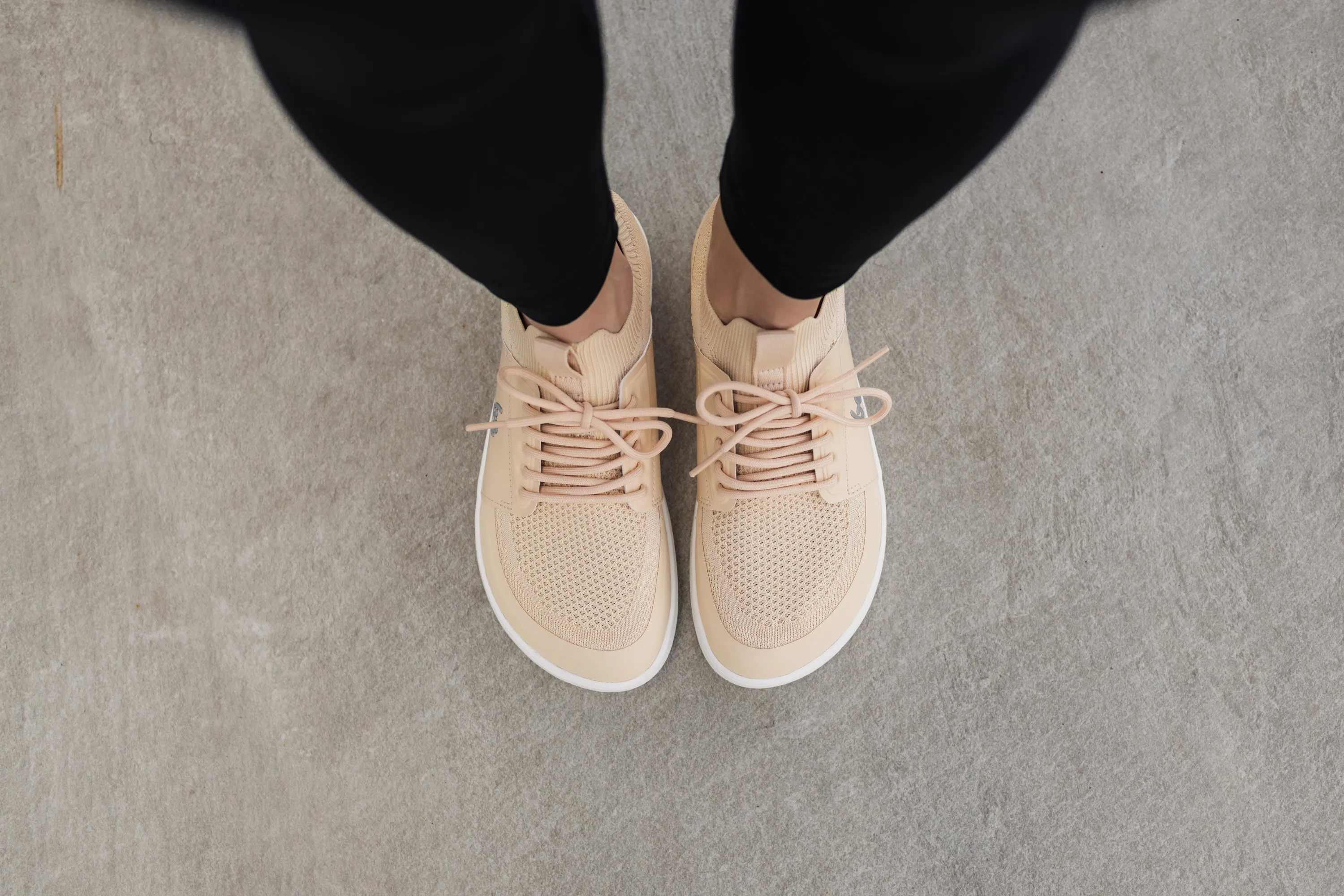 Barefoot Sneakers Be Lenka Swift - Beige Cream