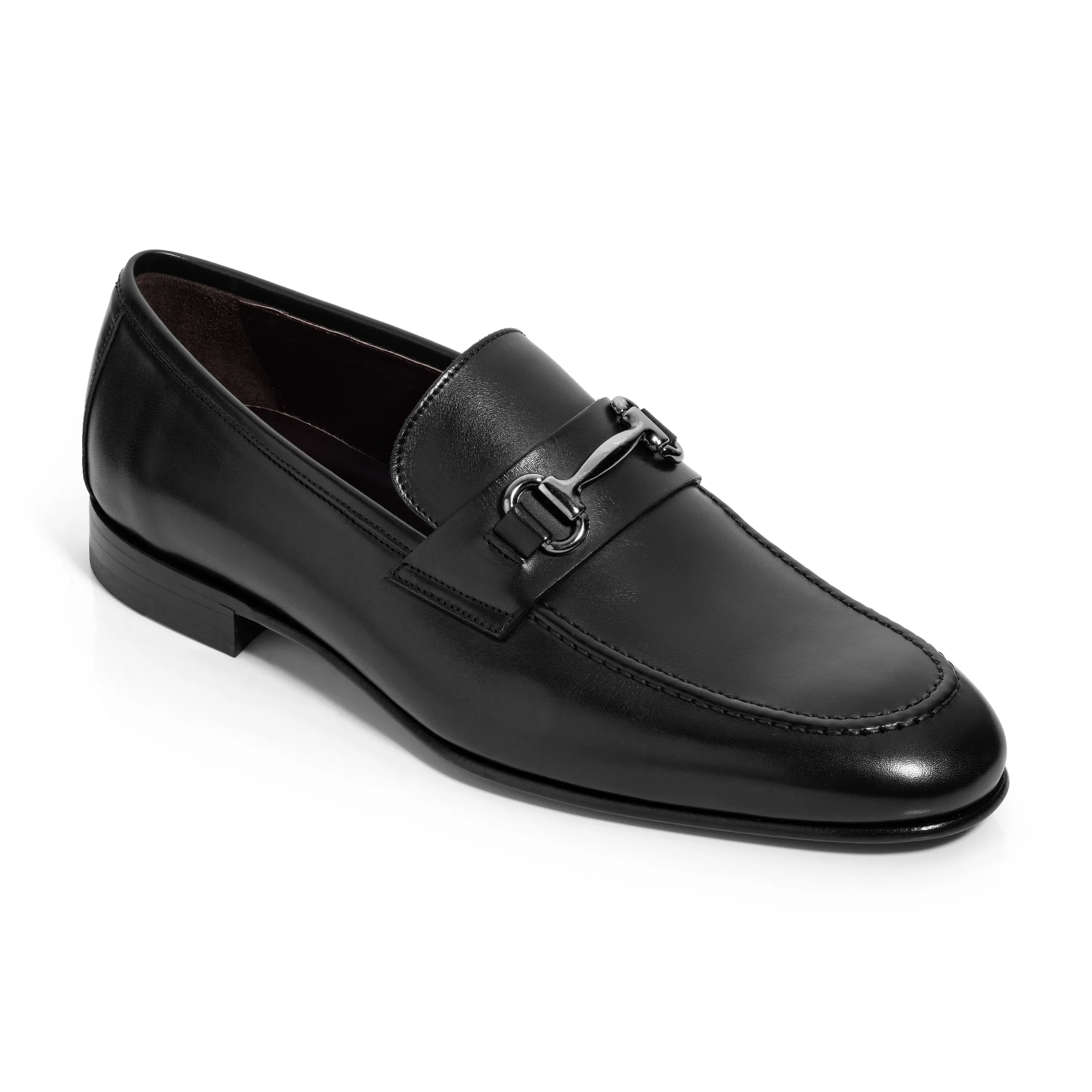 Berkshire Black Calf Bit Loafer