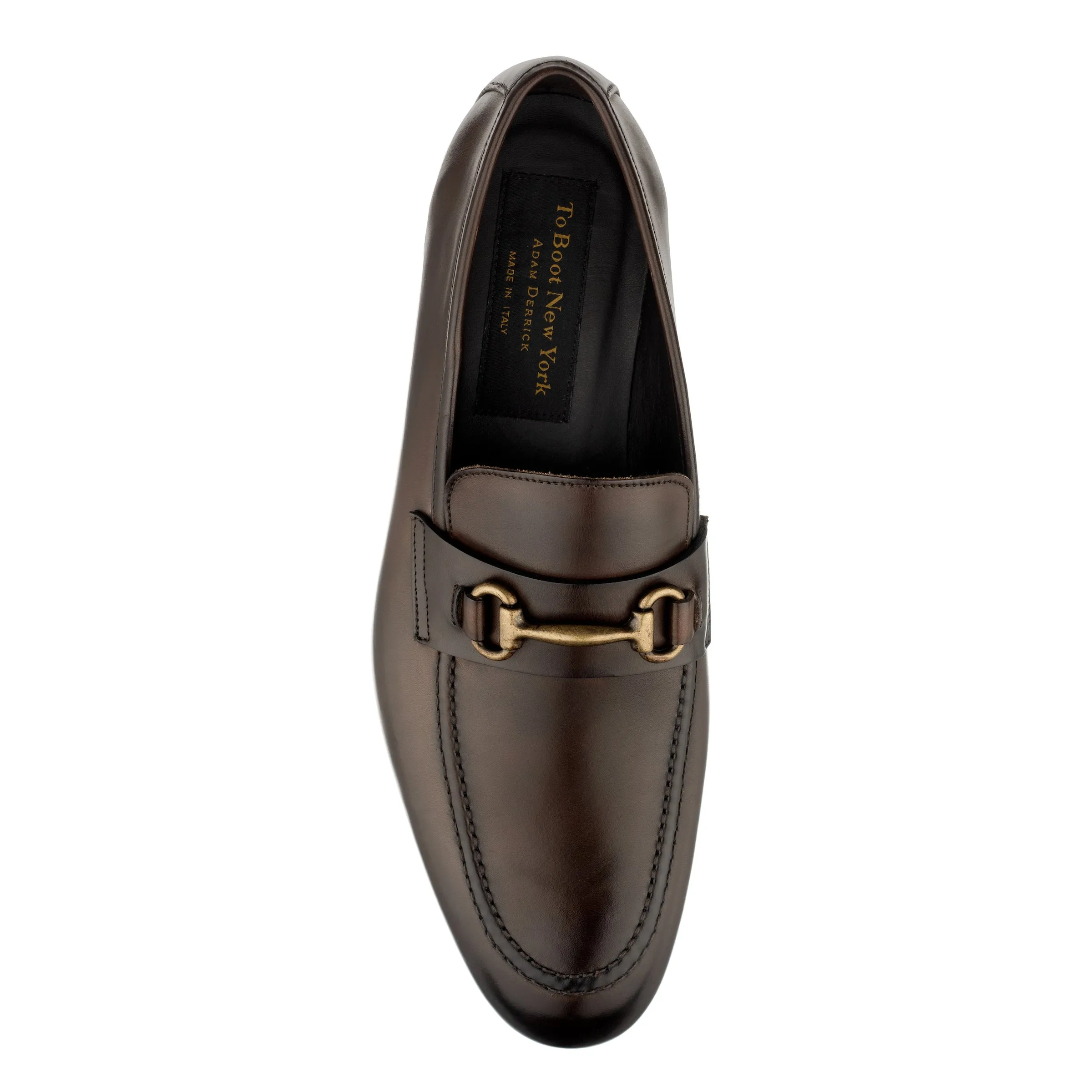 Berkshire Burnished Brown Calf Bit Loafer