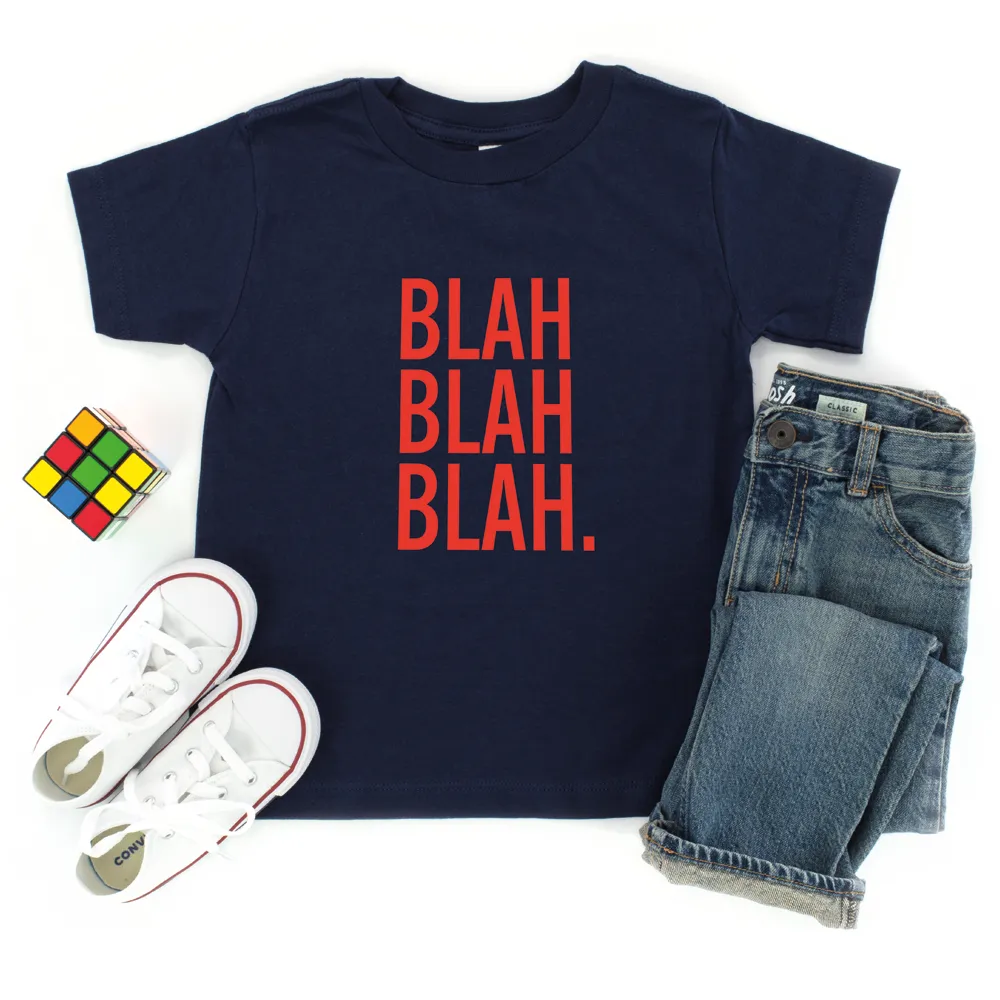 Blah, Blah, Blah Kids Tee