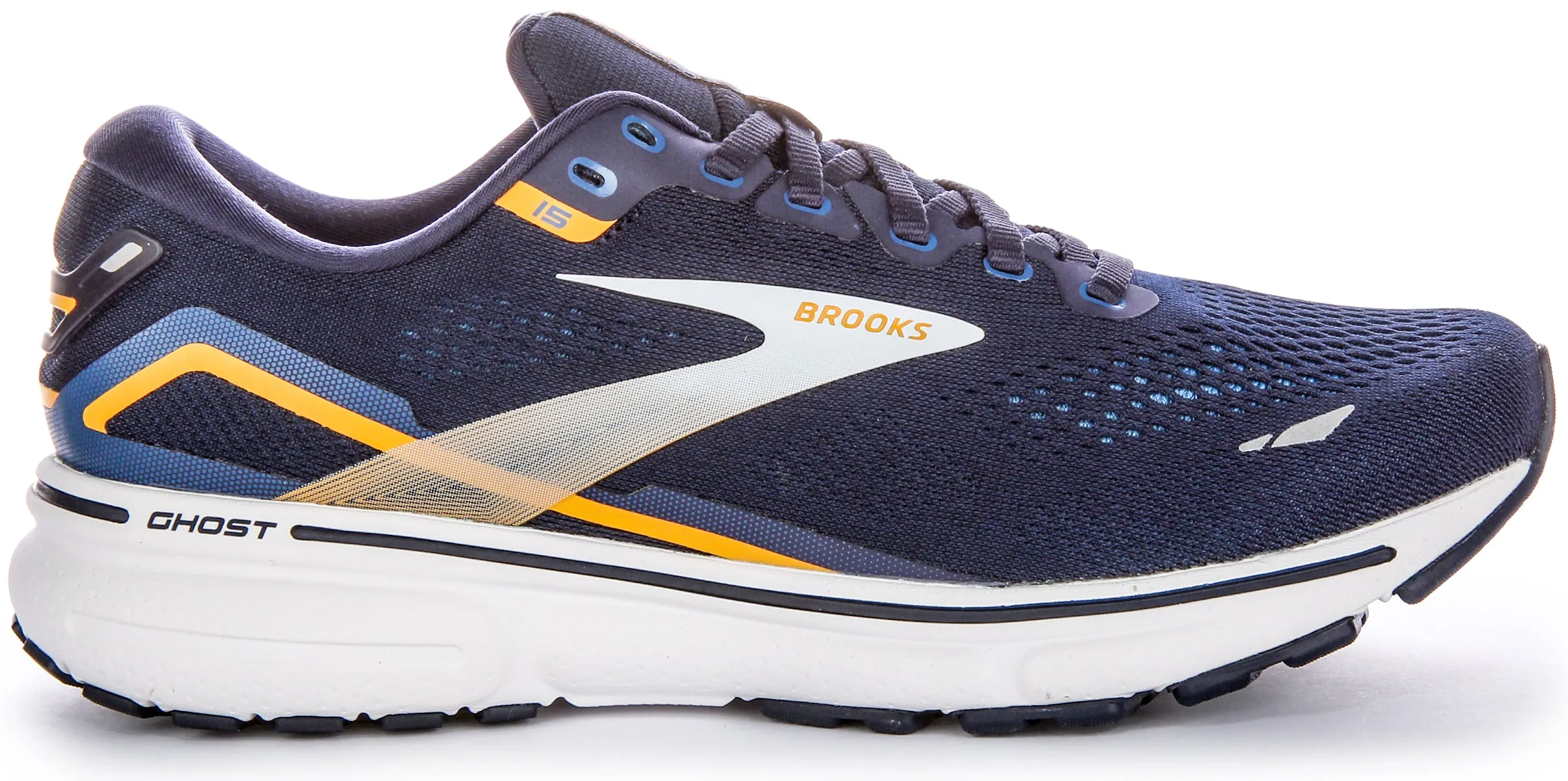 Brooks Ghost 15 In Navy For Men