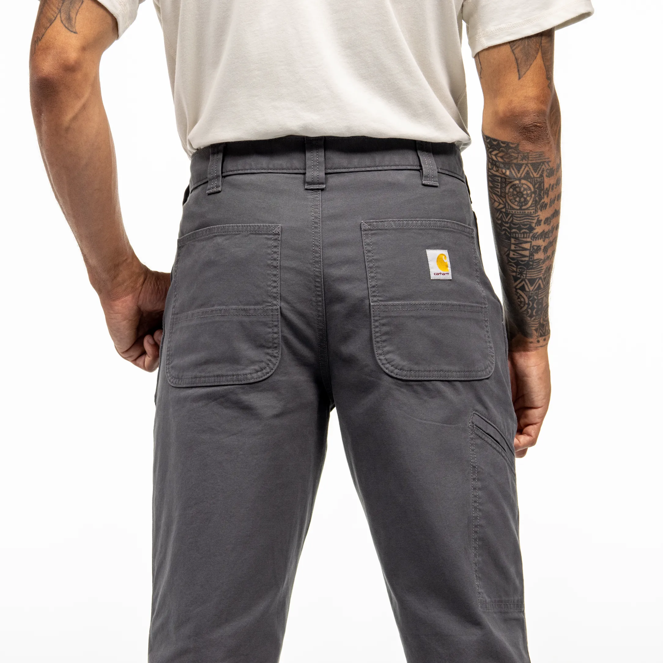 Carhartt Men's Rugged Flex® Relaxed Fit Canvas Work Pant - Navy