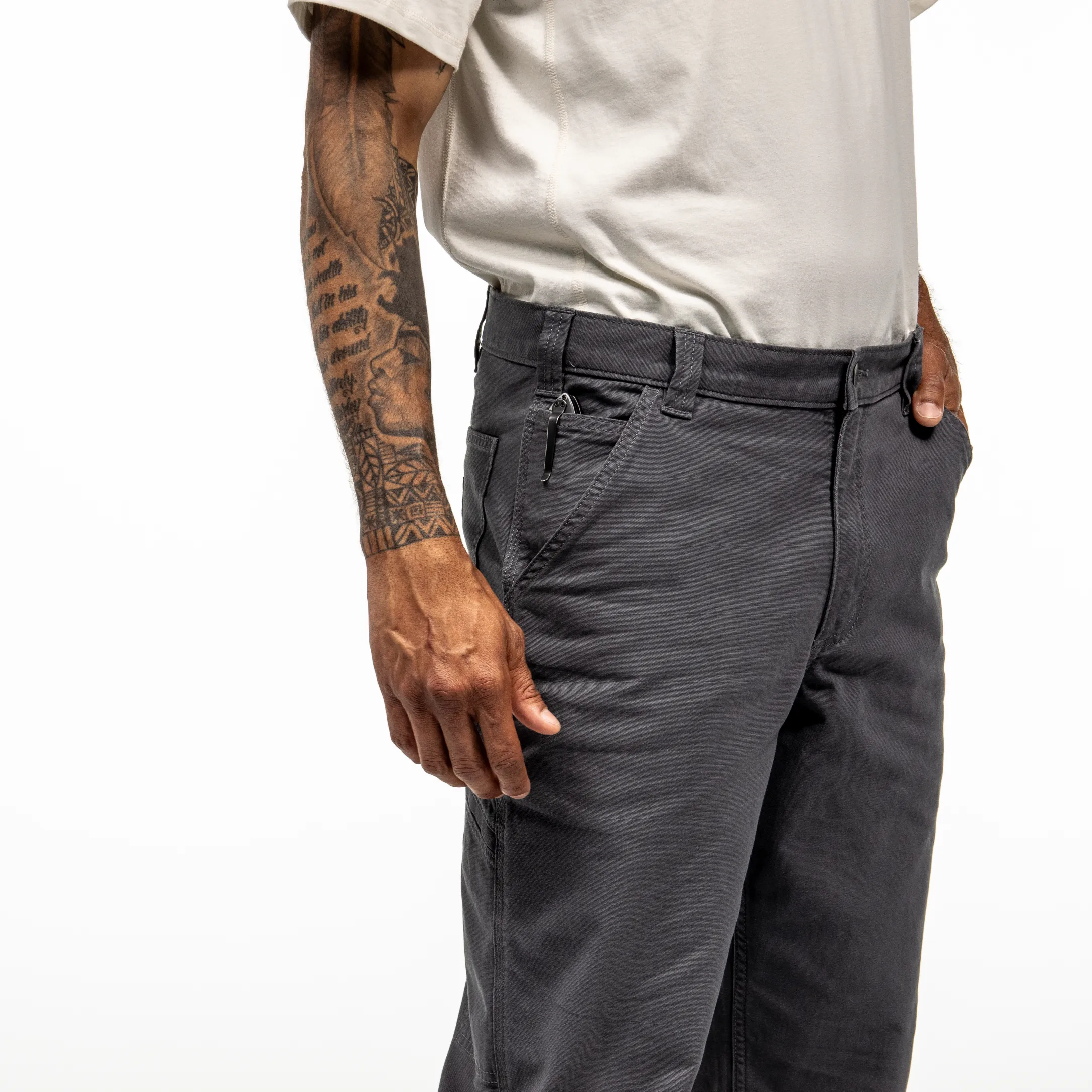 Carhartt Men's Rugged Flex® Relaxed Fit Canvas Work Pant - Navy