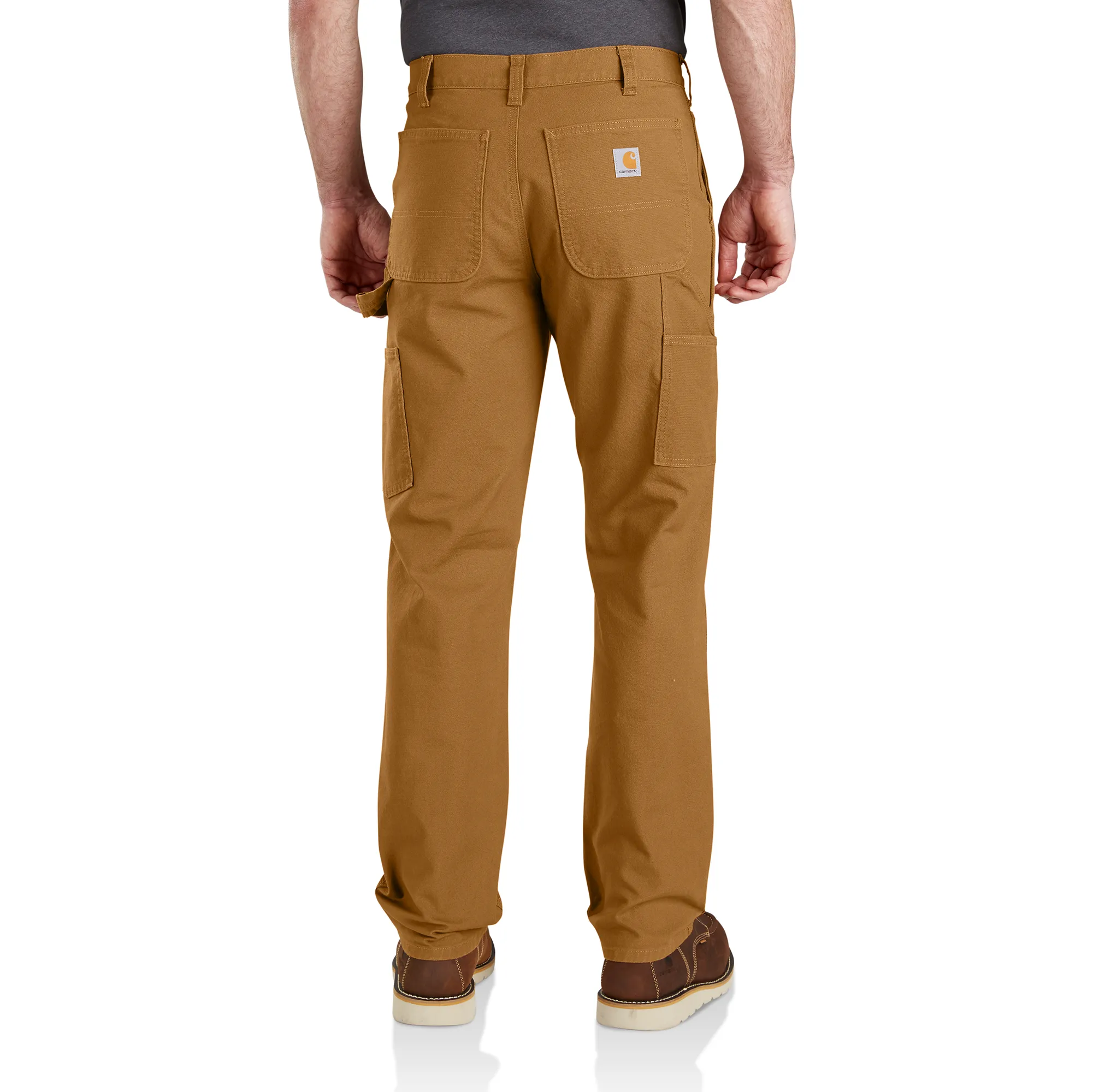 Carhartt Men's Rugged Flex® Relaxed Fit Duck Utility Work Pant - Desert