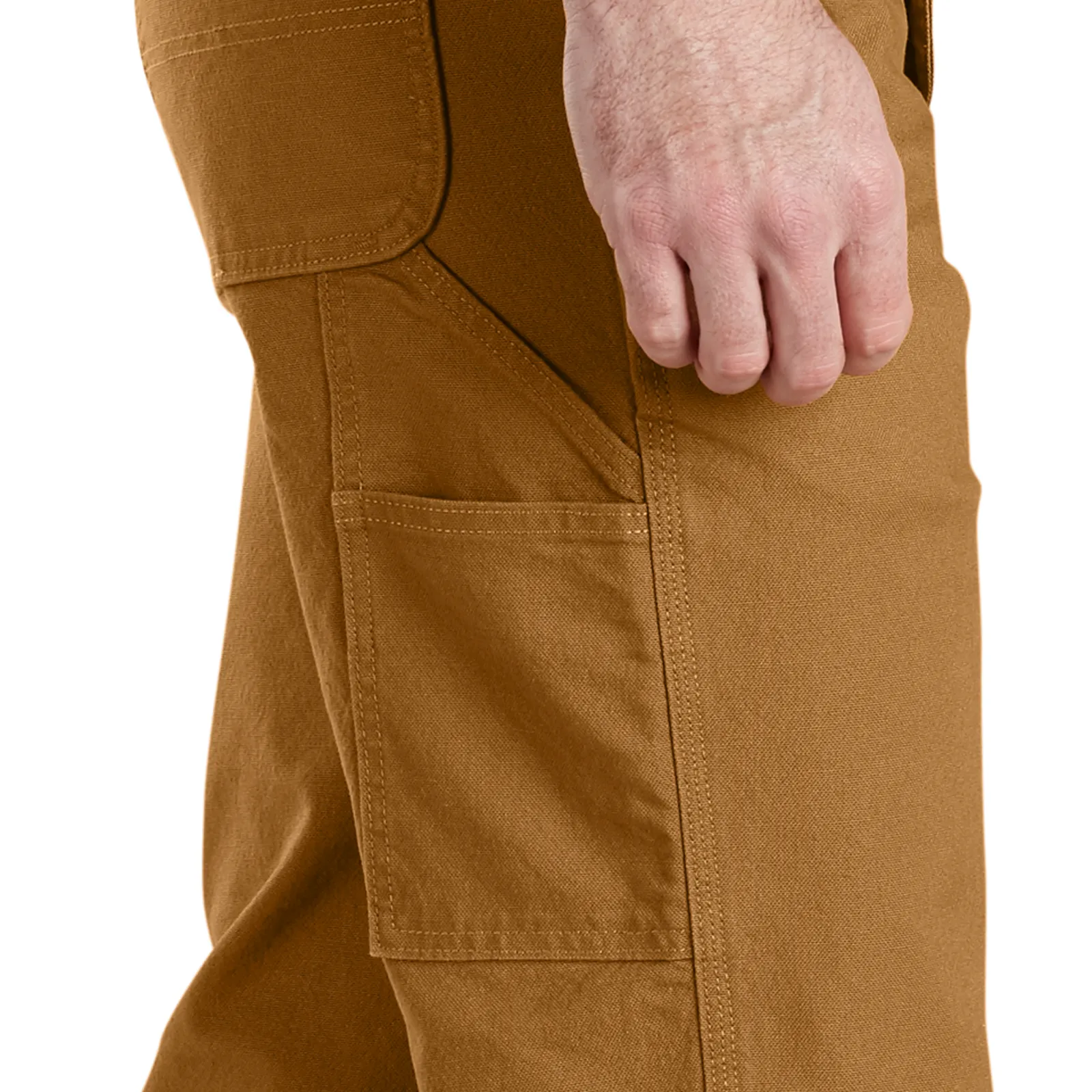 Carhartt Men's Rugged Flex® Relaxed Fit Duck Utility Work Pant - Desert