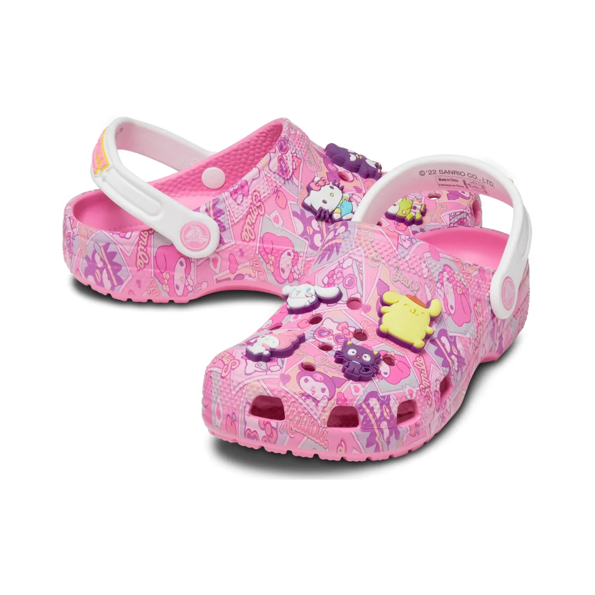 Crocs Kids' Classic Hello Kitty and Friends Clog - PNK