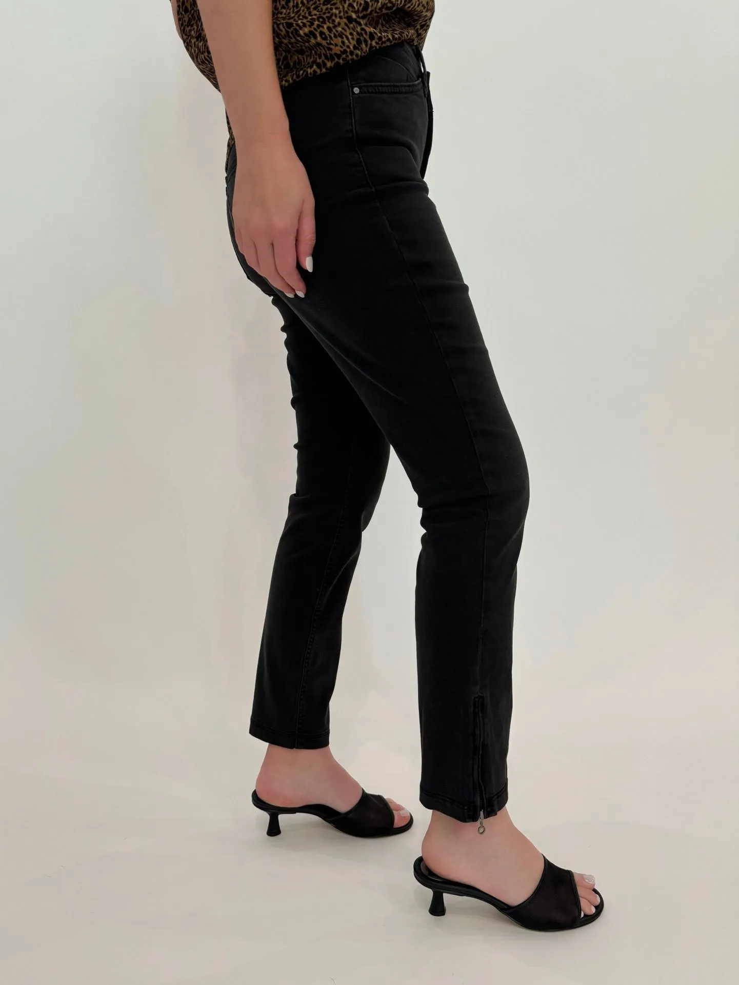 Dream Chic Crop Jean - Anthracite