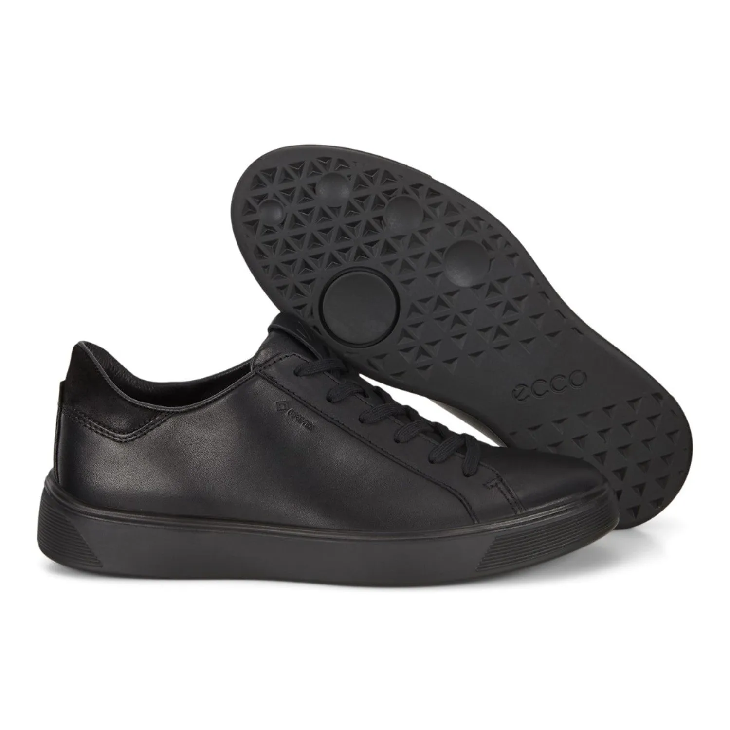 Ecco Men's Street Tray Sneaker in Black