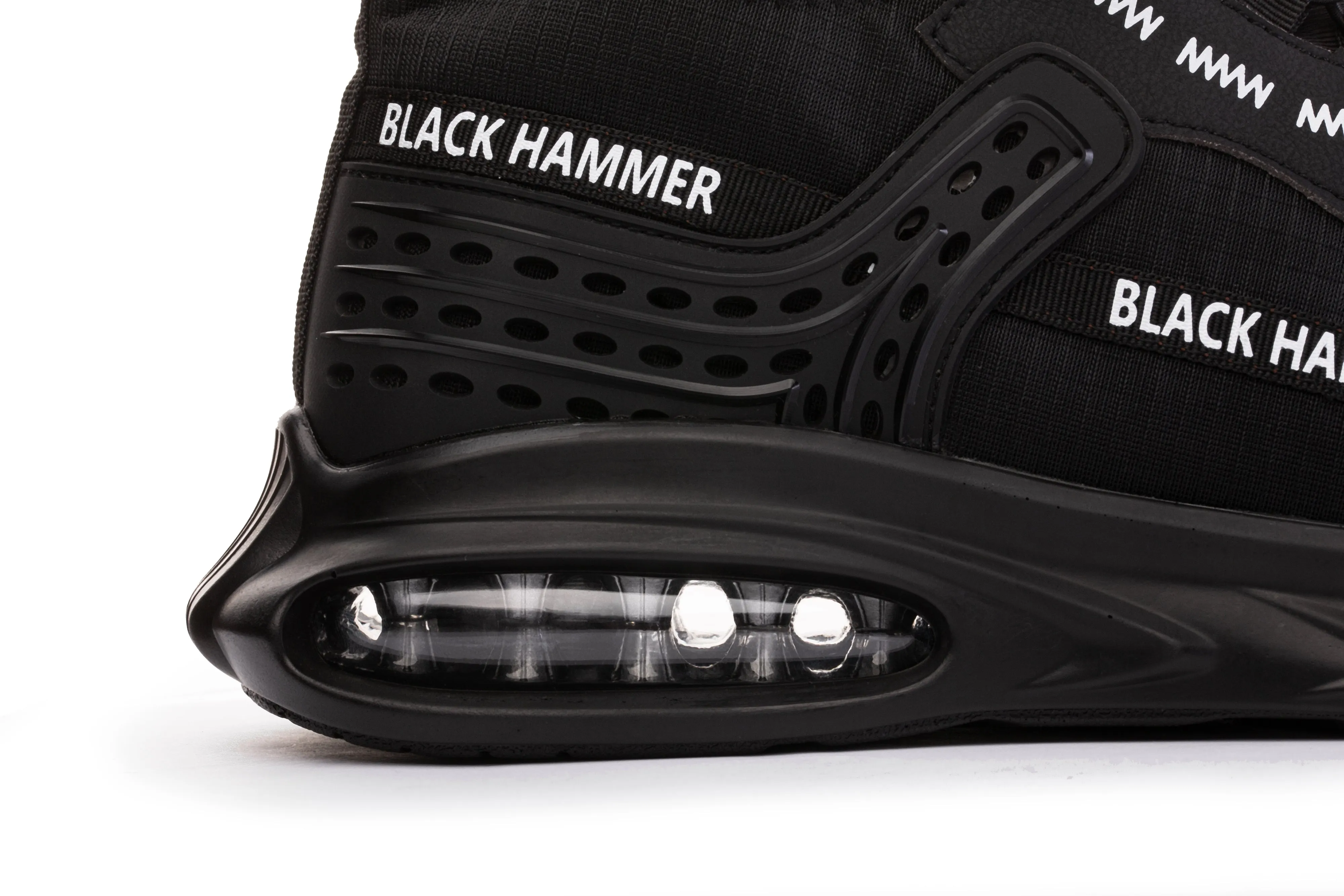 Elevate Runner Safety Trainers with Air Bubble