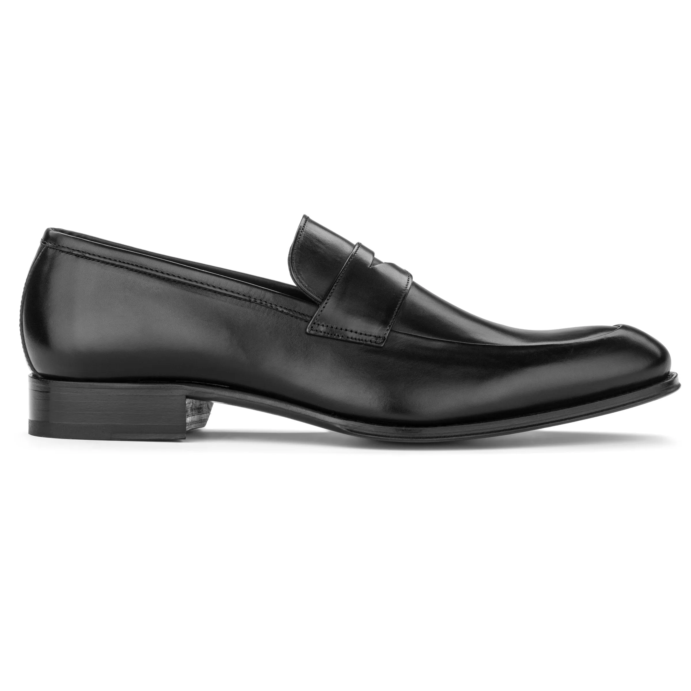 Francis Black Calf Dress Loafer