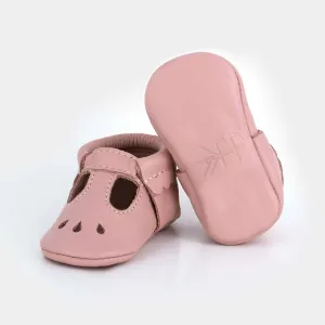 Freshly Picked | Mary Jane Moccs ~ Blush Size 5