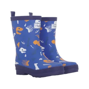 Hatley Dino Fossils Matte Rain Boot