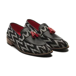 Ikat Loafers Men – Coal