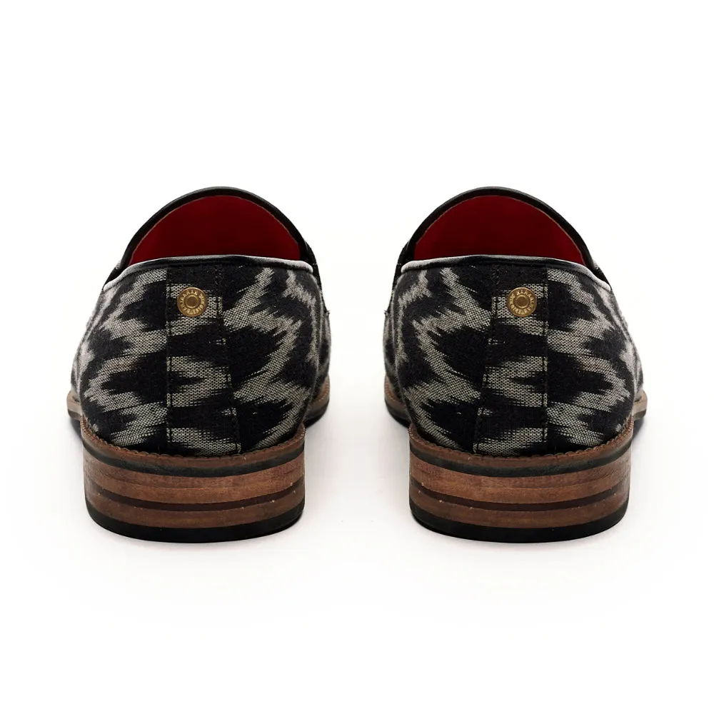 Ikat Loafers Men – Coal