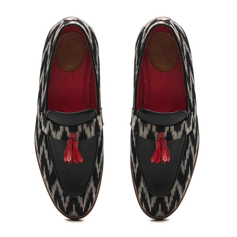 Ikat Loafers Men – Coal