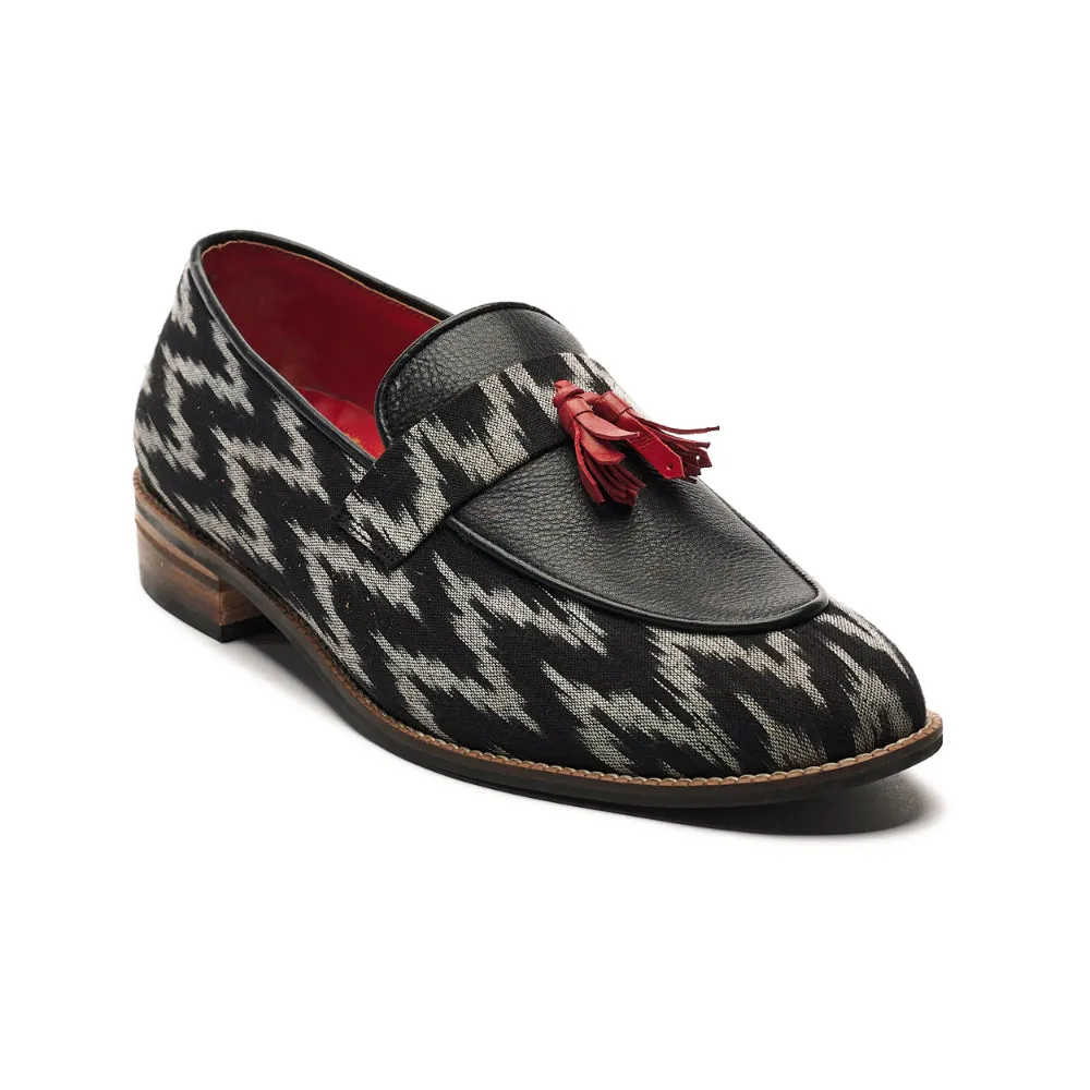 Ikat Loafers Men – Coal