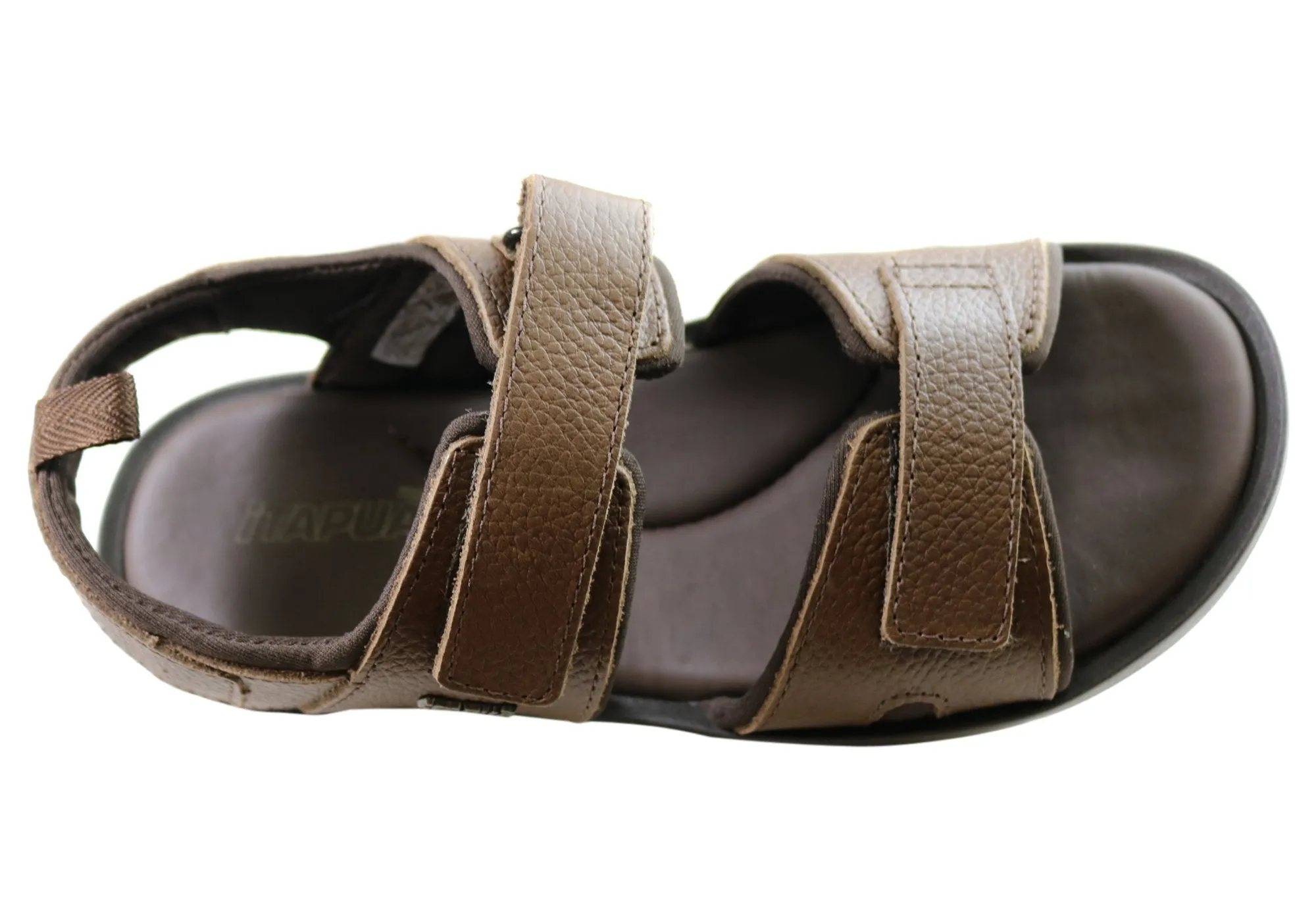 Itapua Bob Mens Leather Comfortable Sandals Made In Brazil