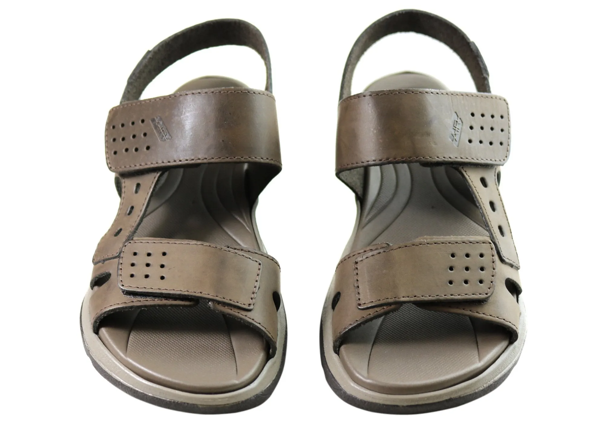 Itapua Davis Mens Leather Comfortable Sandals Made In Brazil