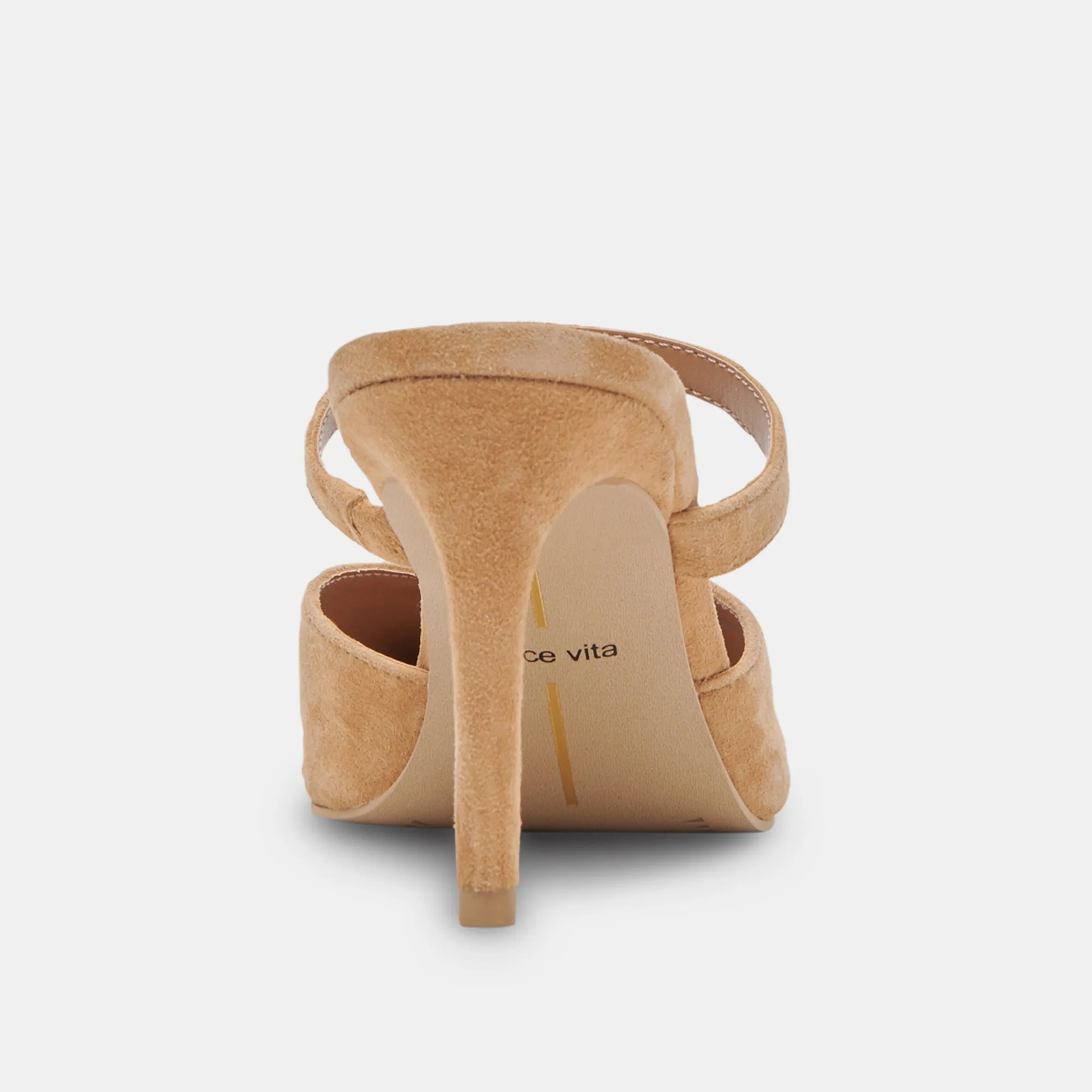 KANIKA HEELS TAN SUEDE