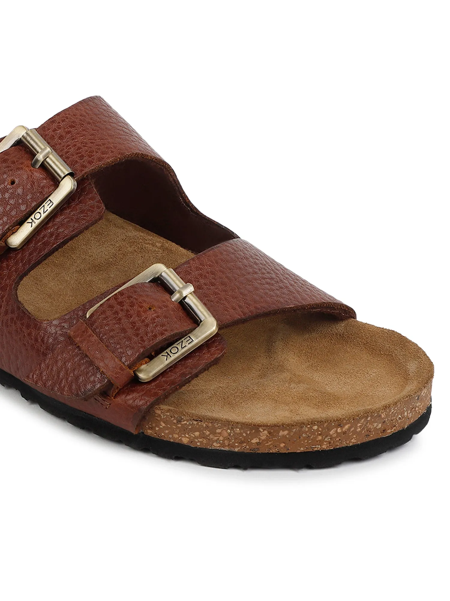 Leather Brown sandal for men