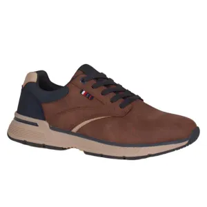 Lloyd & Pryce Mens Trainer Heyes Dark Camel