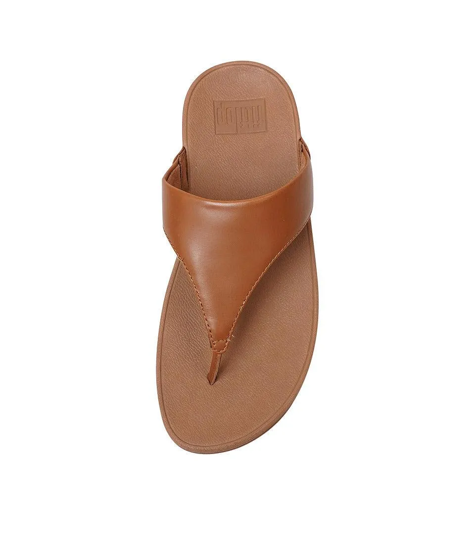 Lulu Leather Light Tan Sandals