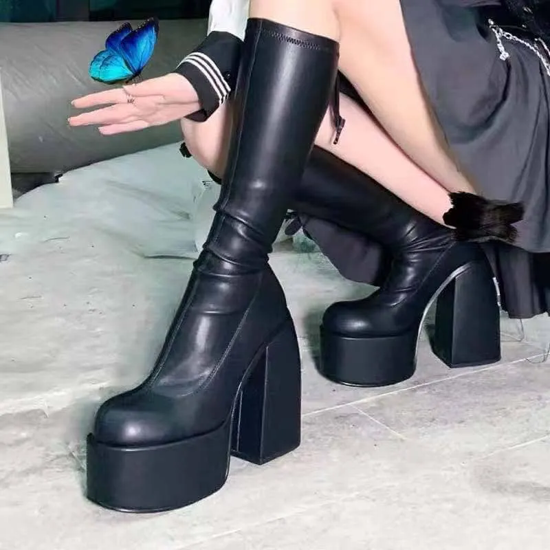 M.A.T Black Chic Boots