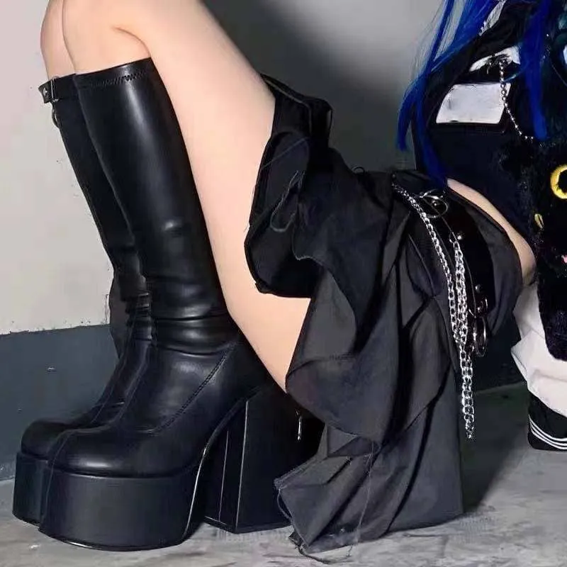 M.A.T Black Chic Boots