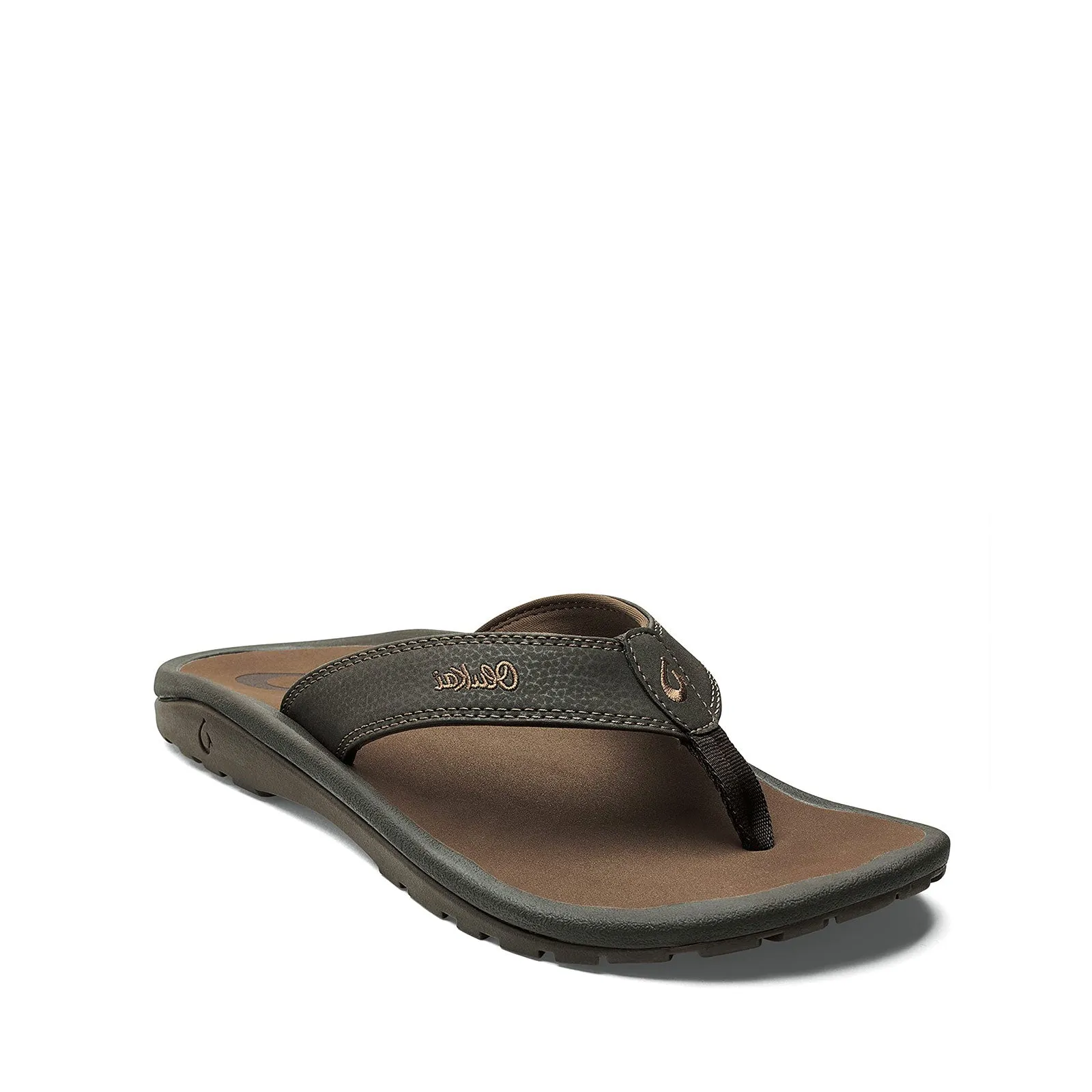 OluKai Ohana Men's Beach Sandals Dark Java/Ray