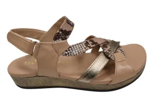 Opananken Anita Womens Comfortable Brazilian Leather Sandals