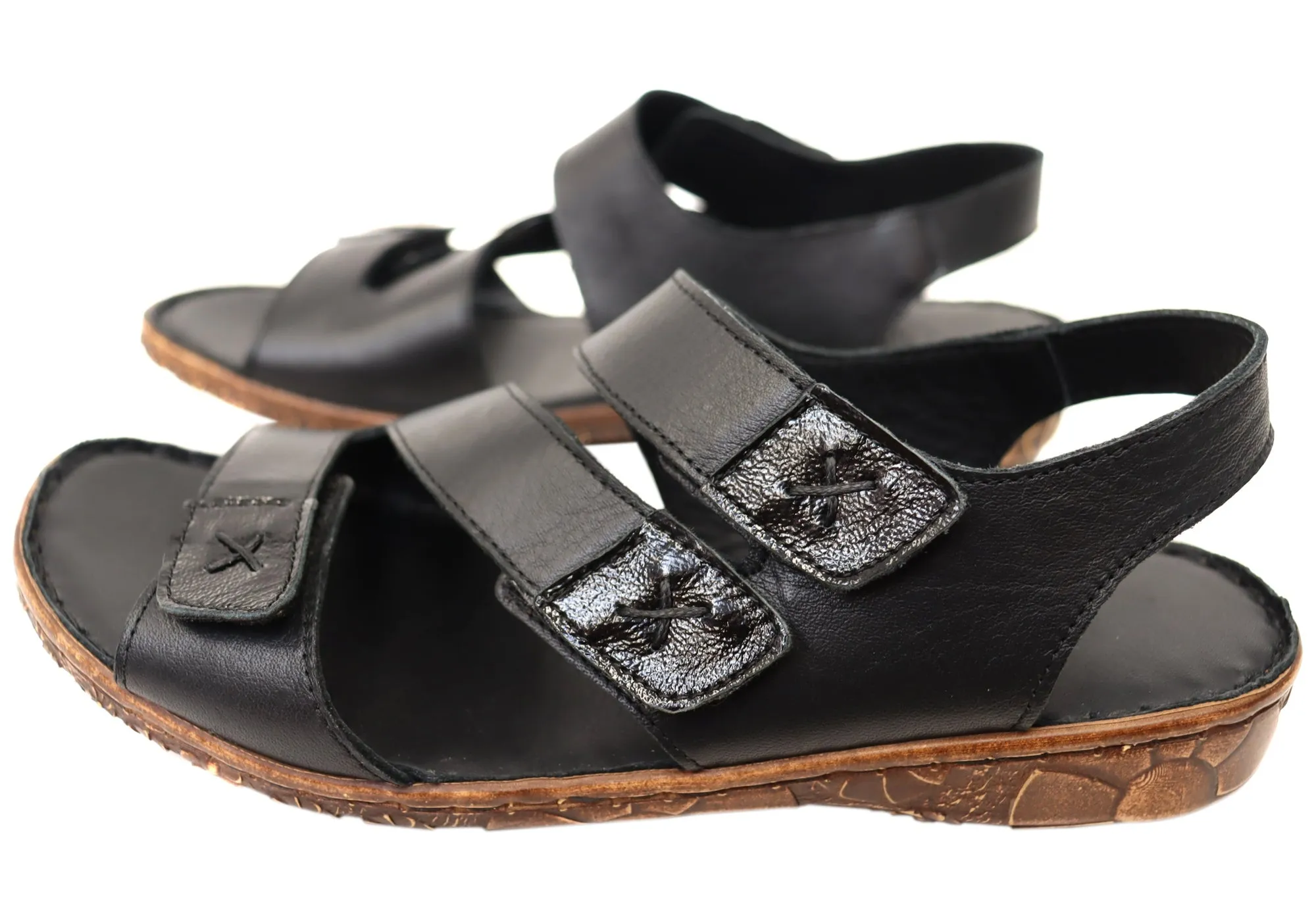 Orizonte Dakoti Womens Comfortable European Leather Sandals