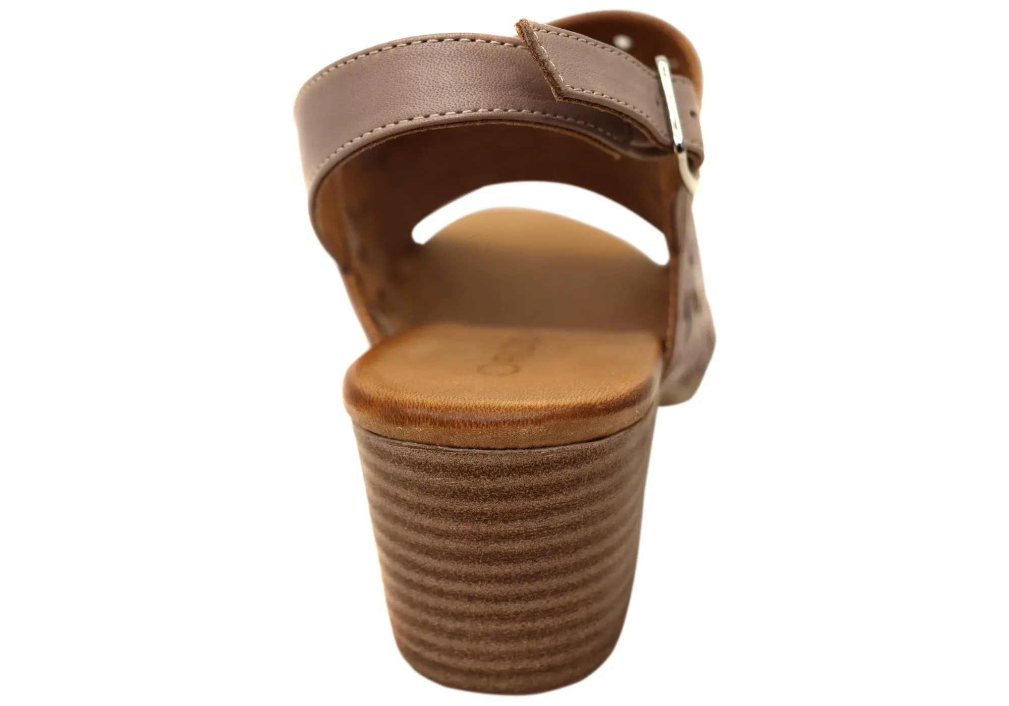 Orizonte Maxeen Womens Comfortable European Leather Sandals