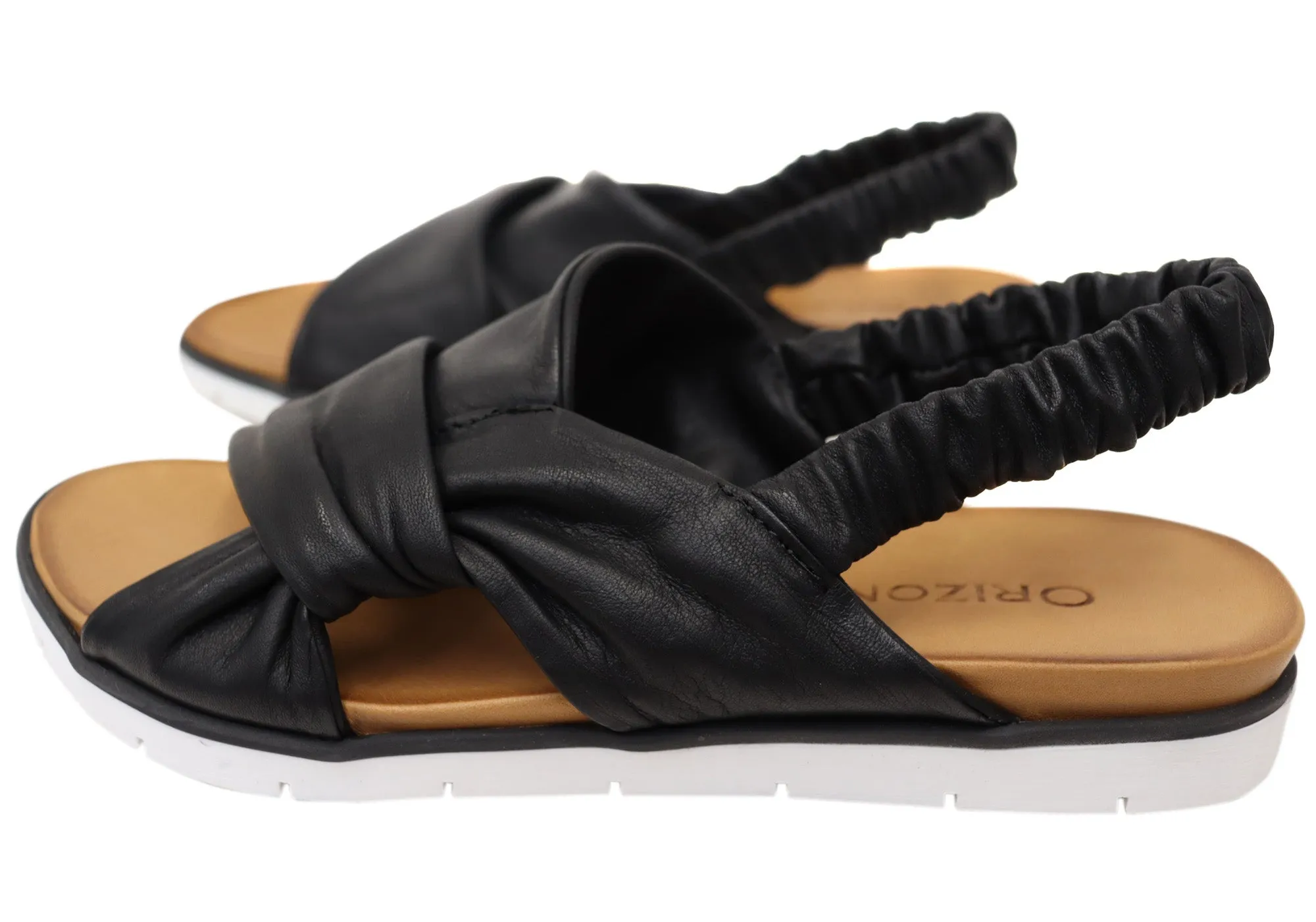 Orizonte Shanty Womens Comfortable European Leather Sandals