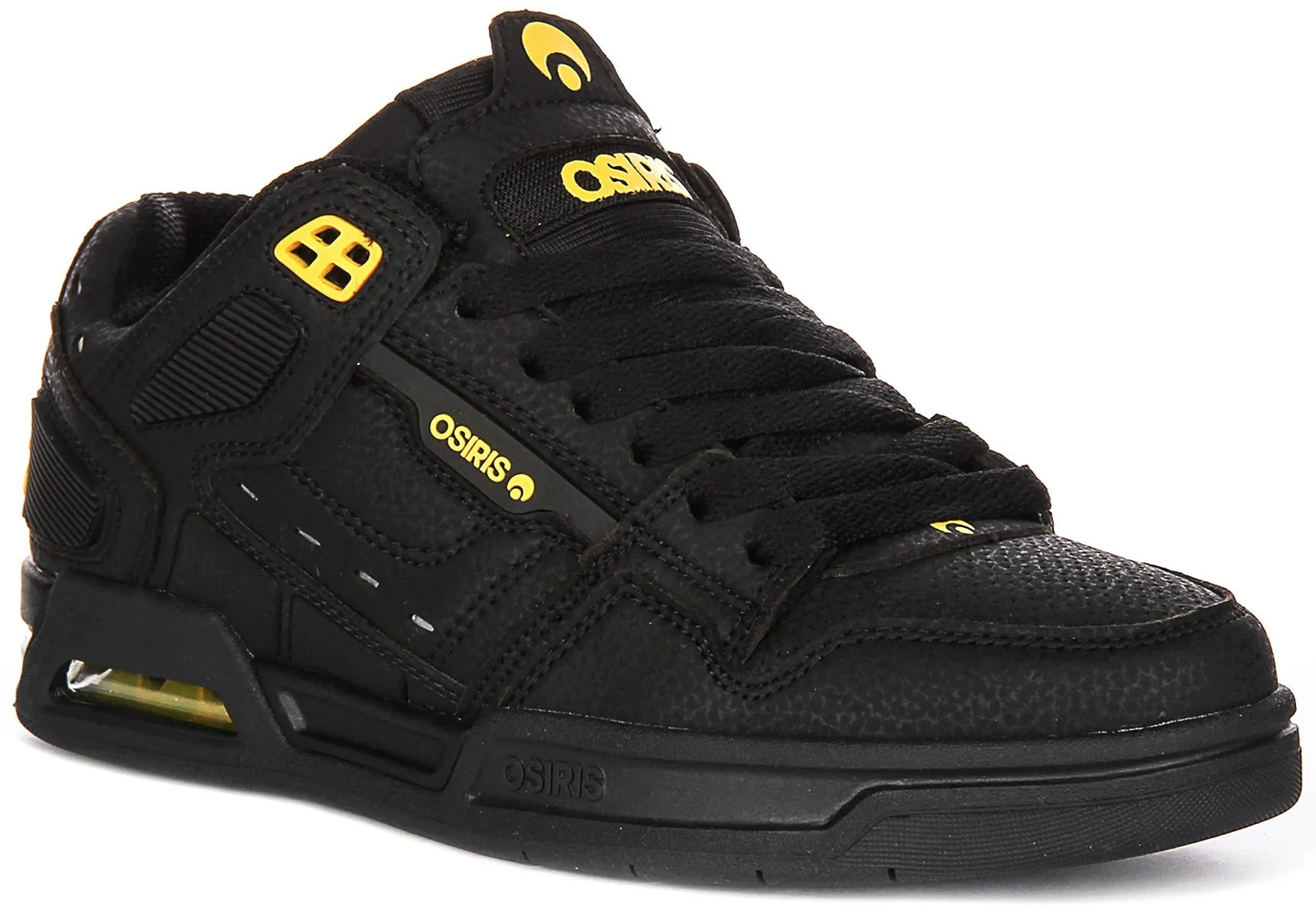 Osiris Peril In Black Yellow For Men