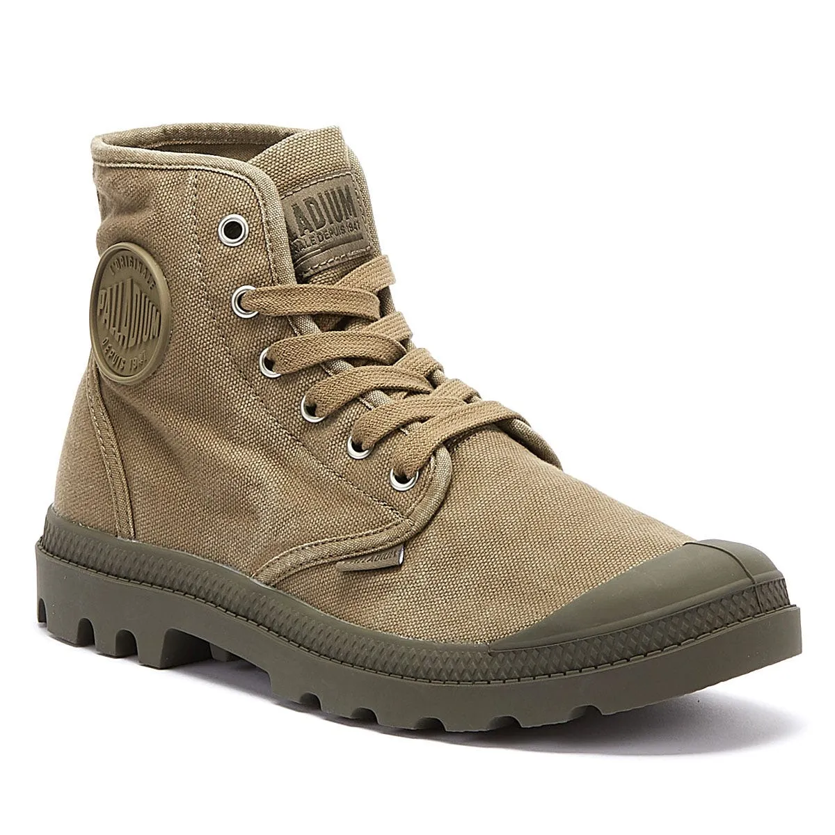 Palladium Pampa Hi Mens Dusky Green Boots