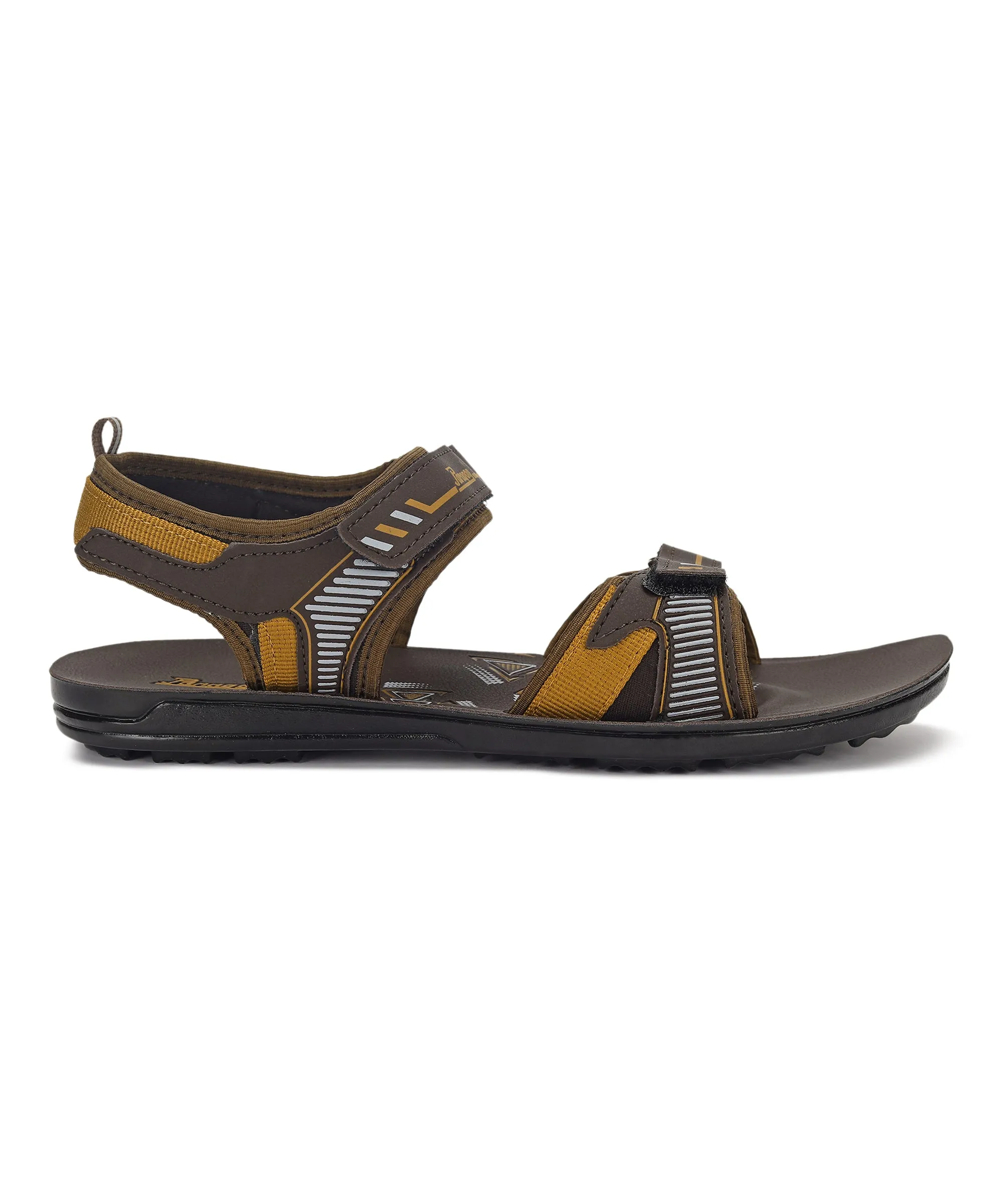 Paragon PUK2217G Men Stylish Velcro Sandals | Comfortable Sporty Sandals for Daily Outdoor Use | Casual Athletic Sandals with Cushioned Soles