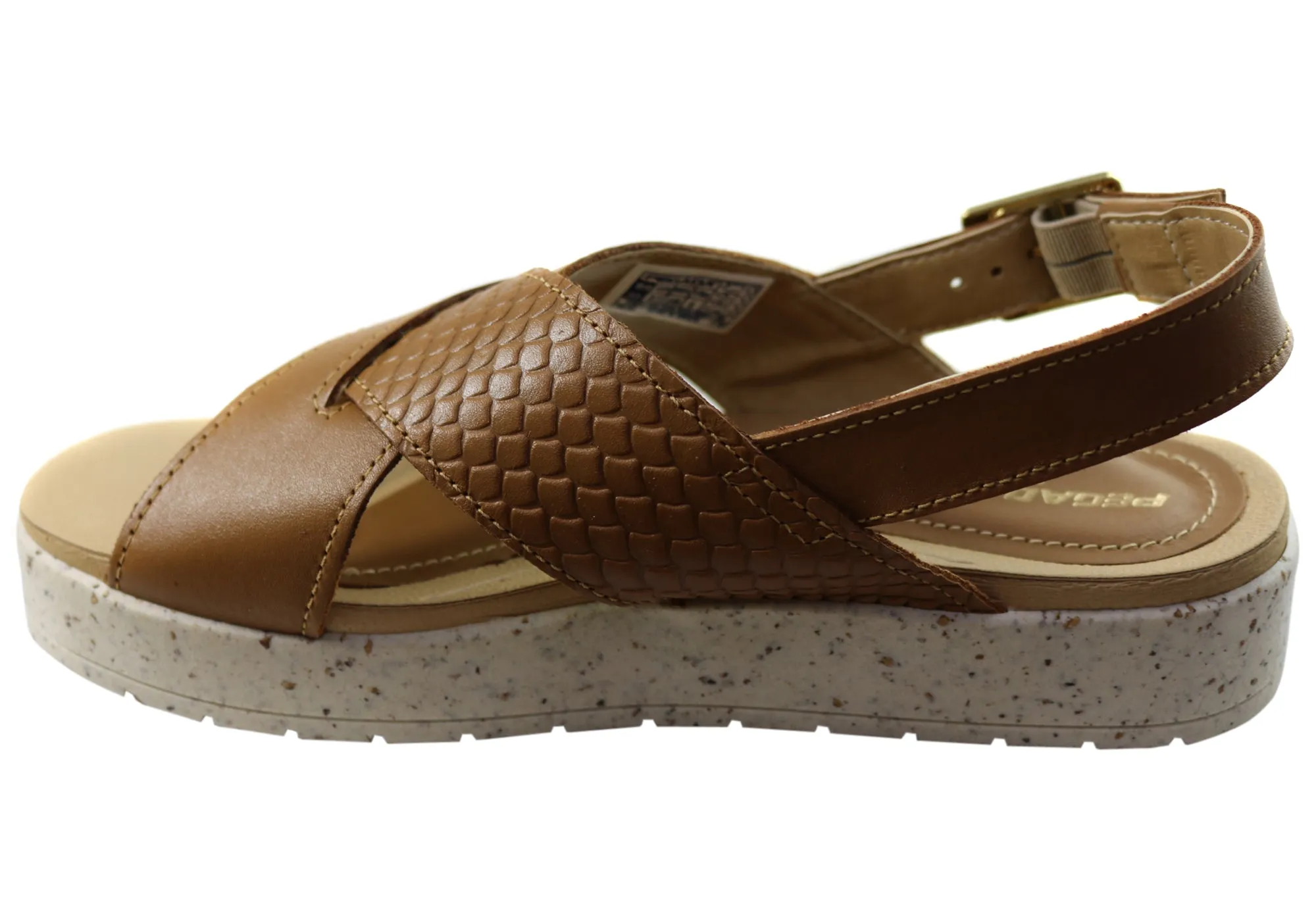 Pegada Nelba Womens Comfortable Leather Sandals Made In Brazil