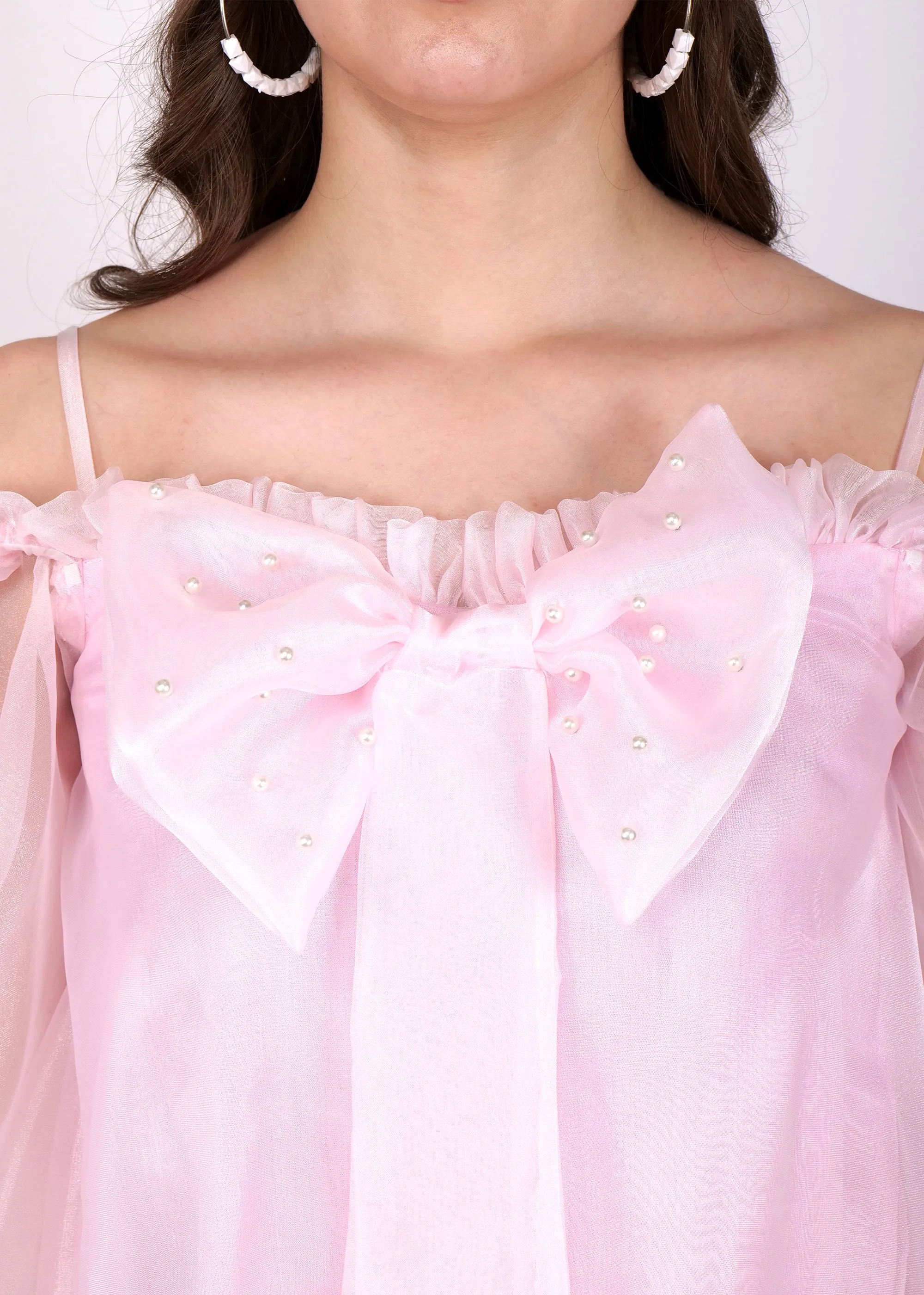 Pink Dream Organza Dress