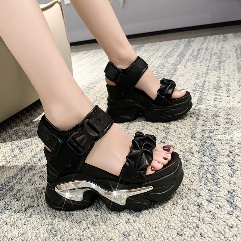 Riviera Rendezvous Platform Sandals