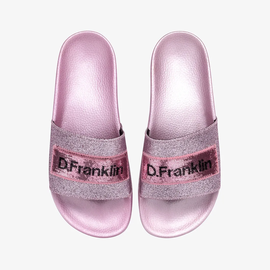 Sequins Slide Pink