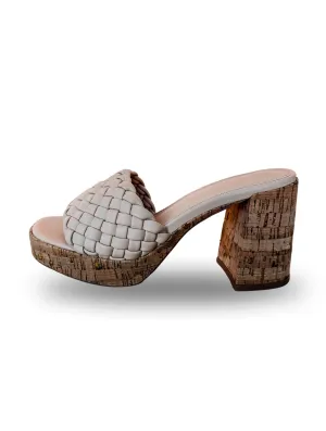 [ShuShop] Gladys Platform Sandals-Nude