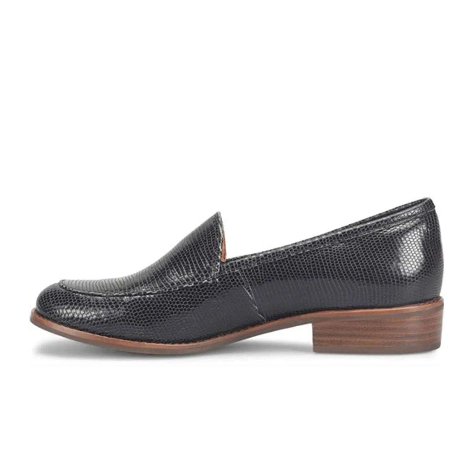 Sofft Napoli Slip On Loafer (Women) - Black Lizard