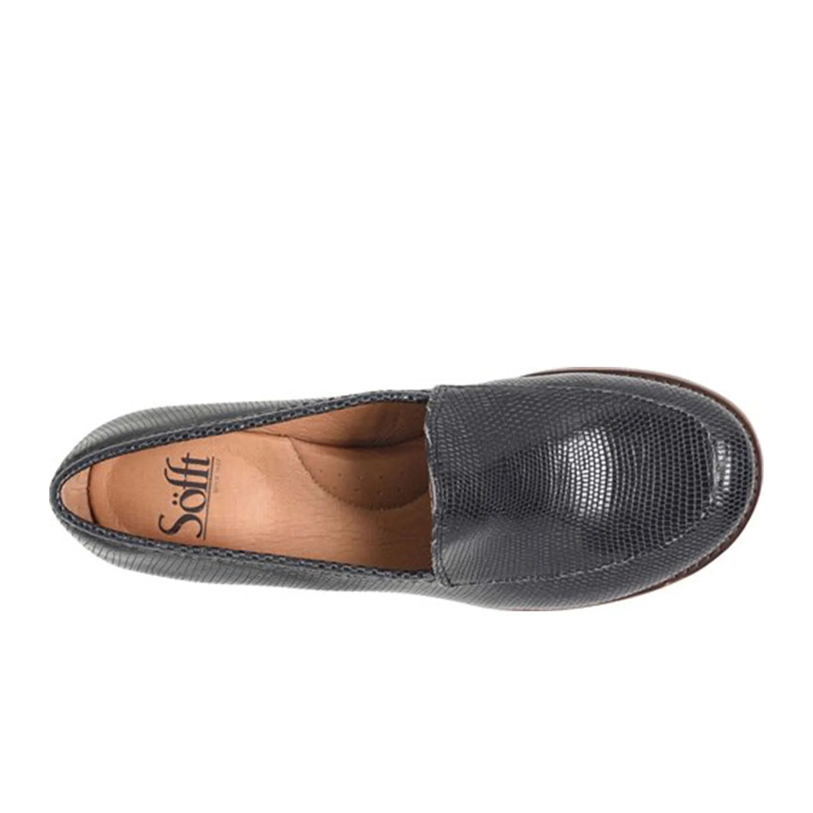 Sofft Napoli Slip On Loafer (Women) - Black Lizard