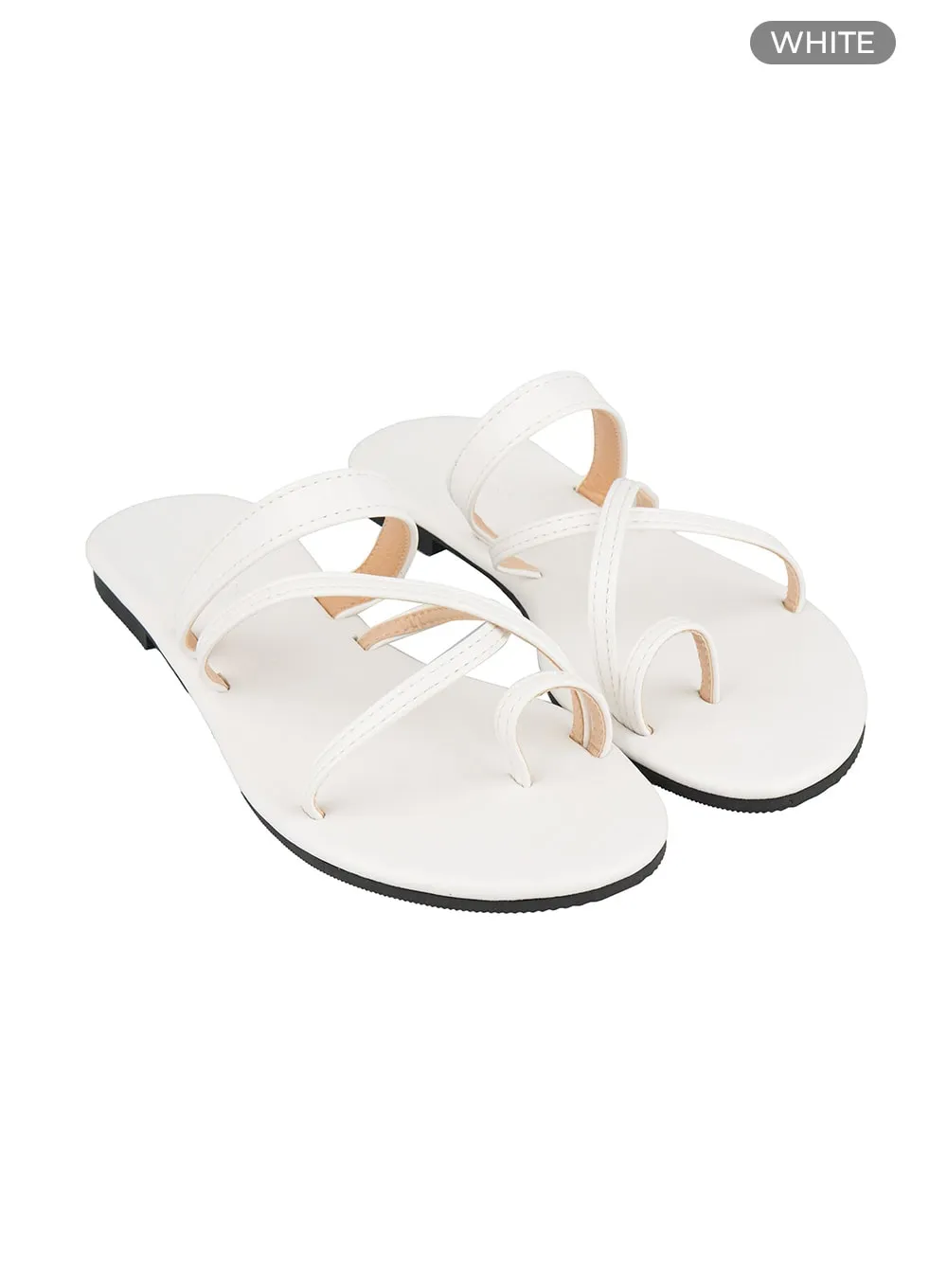 Solid Chic Sandals OL424